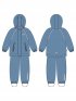 Костюм 7з0225 джинс оптом от производителя NIKASTYLE