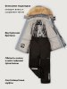 Костюм п7з10526 сталь/черный оптом от производителя NIKASTYLE