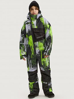 Комбинезон 8з1525 салат/черный оптом от производителя NIKASTYLE