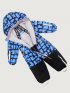 Комбинезон 8м0325 электрик/черный оптом от производителя NIKASTYLE