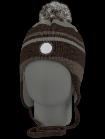 Шапка 11з15425 кофе/молоко оптом от производителя NIKASTYLE