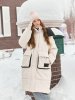 Пальто 6з5026 сливочный оптом от производителя NIKASTYLE
