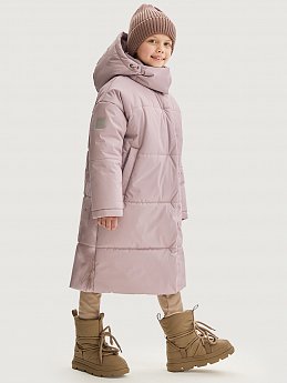 Пальто 6з9425 пудра/орхидея оптом от производителя NIKASTYLE