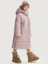 Пальто 6з9425 пудра/орхидея оптом от производителя NIKASTYLE