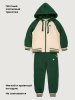 Костюм 7т12126 изумруд/беж оптом от производителя NIKASTYLE
