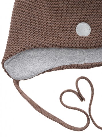 Шапка 11з15525 кофе оптом от производителя NIKASTYLE