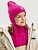 Комплект шапка и манишка  12з16025 фуксия оптом от производителя NIKASTYLE