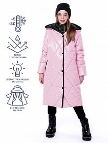 ПАЛЬТО 6з4423 пудровый оптом от производителя NIKASTYLE