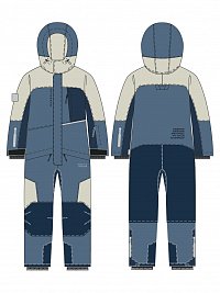Комбинезон 8з5125 деним/неви оптом от производителя NIKASTYLE