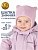 Шапка 11з15125 светло-розовый оптом от производителя NIKASTYLE
