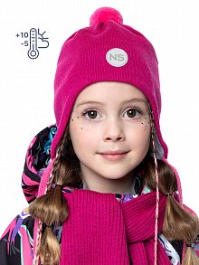Шапка 11м7823 фуксия оптом от производителя NIKASTYLE