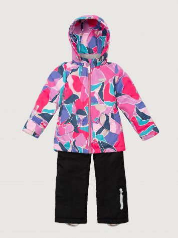 Костюм 7м1425 ягода/черный оптом от производителя NIKASTYLE