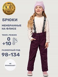 Брюки 2л3825 вишня оптом от производителя NIKASTYLE