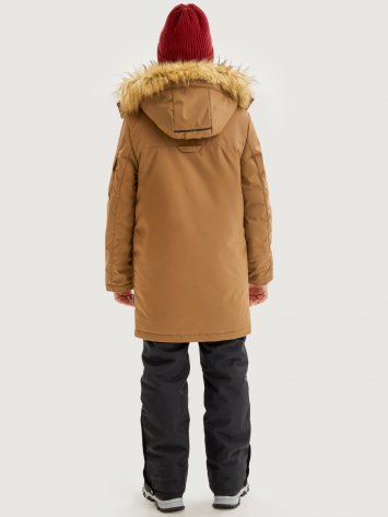 Куртка 4з7325 кэмел оптом от производителя NIKASTYLE