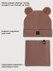Комплект шапка и снуд 12л22726 шоколад оптом от производителя NIKASTYLE