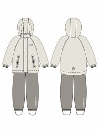 Костюм 7з0225 кешью/мускат оптом от производителя NIKASTYLE