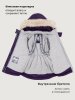 Куртка 4з5226 черника оптом от производителя NIKASTYLE