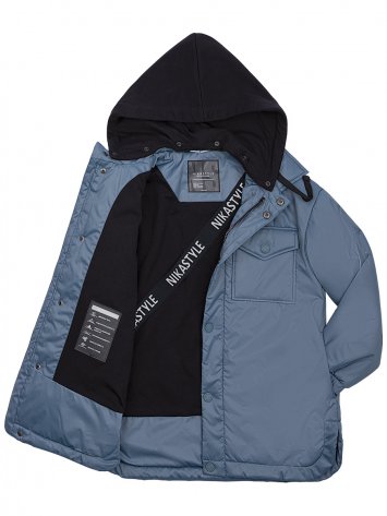 КУРТКА 4м3723 стальной оптом от производителя NIKASTYLE