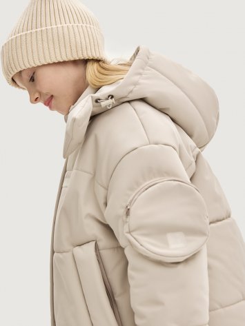 Куртка 4з8625 ваниль оптом от производителя NIKASTYLE