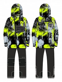 Костюм 7з1925 салат/черный оптом от производителя NIKASTYLE