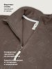 Толстовка спортивная 4т40426 кофе оптом от производителя NIKASTYLE