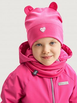 Комплект шапка и снуд 12л12625 фуксия оптом от производителя NIKASTYLE