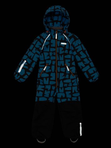Комбинезон 8м0525 электрик/черный оптом от производителя NIKASTYLE