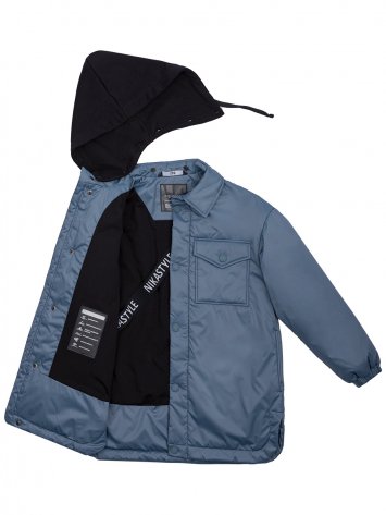 КУРТКА 4м3723 стальной оптом от производителя NIKASTYLE