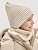 Комплект шапка и снуд  12з17725 молоко оптом от производителя NIKASTYLE