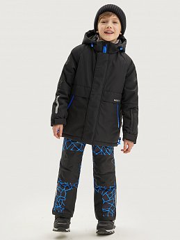 Костюм 7з2925 черный/электрик оптом от производителя NIKASTYLE