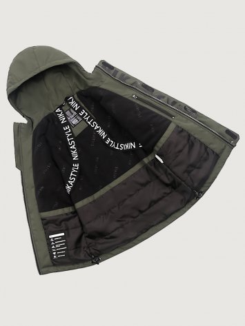 Куртка 4м3525 хаки оптом от производителя NIKASTYLE