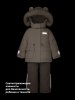 Костюм 7з3026 кешью/какао оптом от производителя NIKASTYLE
