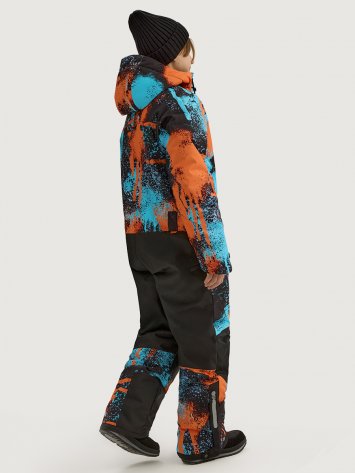 Комбинезон 8з1525 оранж/черный оптом от производителя NIKASTYLE