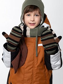 Варежки 14з17025 черный/полынь оптом от производителя NIKASTYLE