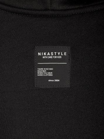 Костюм 7т20225 черный/серый меланж оптом от производителя NIKASTYLE