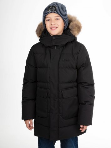 КУРТКА пуховая 4з8124 черный оптом от производителя NIKASTYLE