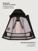 Костюм 7з2726 черный оптом от производителя NIKASTYLE