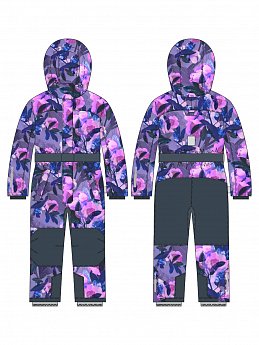 Комбинезон 8з1625 фиолет/графит оптом от производителя NIKASTYLE