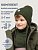 Комплект шапка и манишка 12м10725 хаки оптом от производителя NIKASTYLE