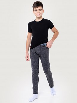 Кальсоны 2т11324 темно-серый меланж оптом от производителя NIKASTYLE