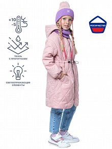 ПАЛЬТО 6м4423 пудровый оптом от производителя NIKASTYLE