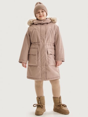 Парка +5з6425 какао оптом от производителя NIKASTYLE