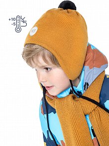Шапка 11м7923 горчичный оптом от производителя NIKASTYLE