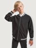 Жакет-бомбер 4ш21025 черный оптом от производителя NIKASTYLE