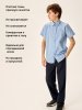 Рубашка 4ш70926 голубая полоска оптом от производителя NIKASTYLE
