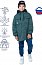 КУРТКА 4м3723 изумрудный