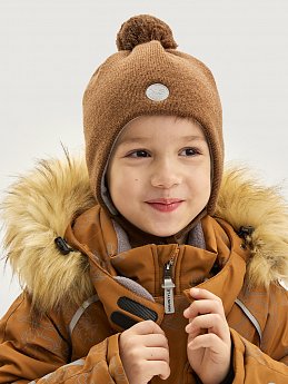Шапка 11з15425 орех оптом от производителя NIKASTYLE