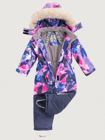 Комбинезон 8з1425 фиолет/графит оптом от производителя NIKASTYLE