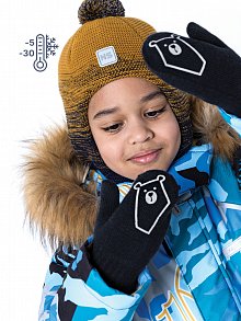 Варежки 14з12523 черный оптом от производителя NIKASTYLE