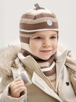 Балаклава 10з15225 кофе/молоко оптом от производителя NIKASTYLE
